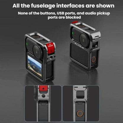 For DJI Osmo Nano Flymile Metal Cage Camera Extension Protective Frame