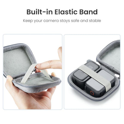 For DJI Osmo Nano Camera aMagisn Mini Hard Shell Case Compact Protective Pouch with Carabiner Clip