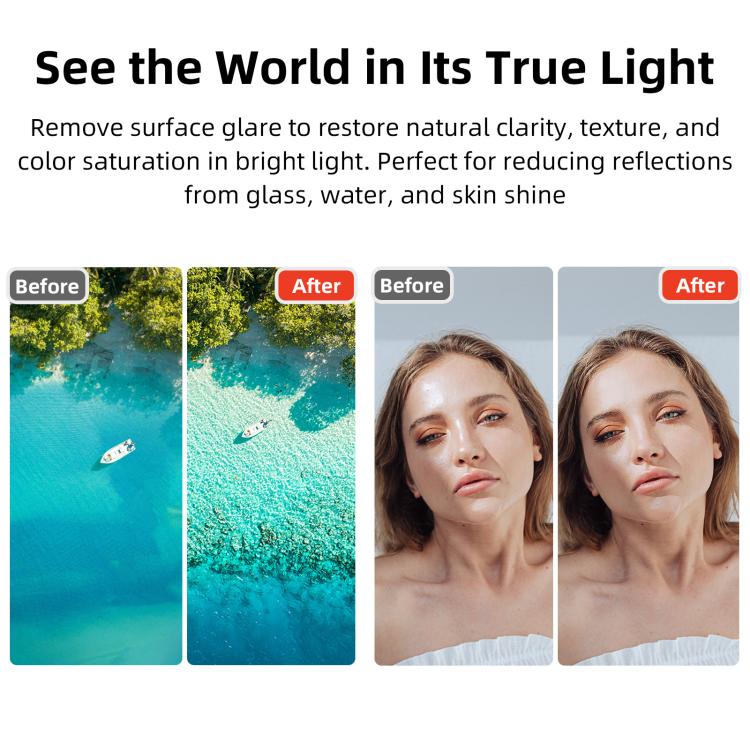 For Insta360 GO Ultra aMagisn Quick-Release Lens Filters Camera Accessories, UV, CPL, ND8+ND16+ND32+ND64, ND8+ND16+ND32+CPL