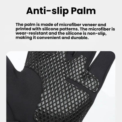 Electric Heated Gloves For Men & Women 3 Heat Settings, Cold/Windproof Winter Thermal Gloves For Outdoor Riding, Skiing, Hiking, Free Size