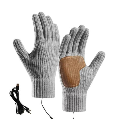Full-Finger Heated Gloves Touchscreen-Compatible, Non-Slip Thermal Gloves for Men Women, Constant Temperature Edition Black, Constant Temperature Edition Gray, 3-Level Adjustable Temperature Black, 3-Level Adjustable Temperature Gray