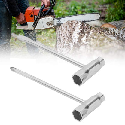 10pcs Spark Plug Socket Wrench Auto Repair Accessories Tools, Slotted For Chainsaw, Cross For Lawn Mower