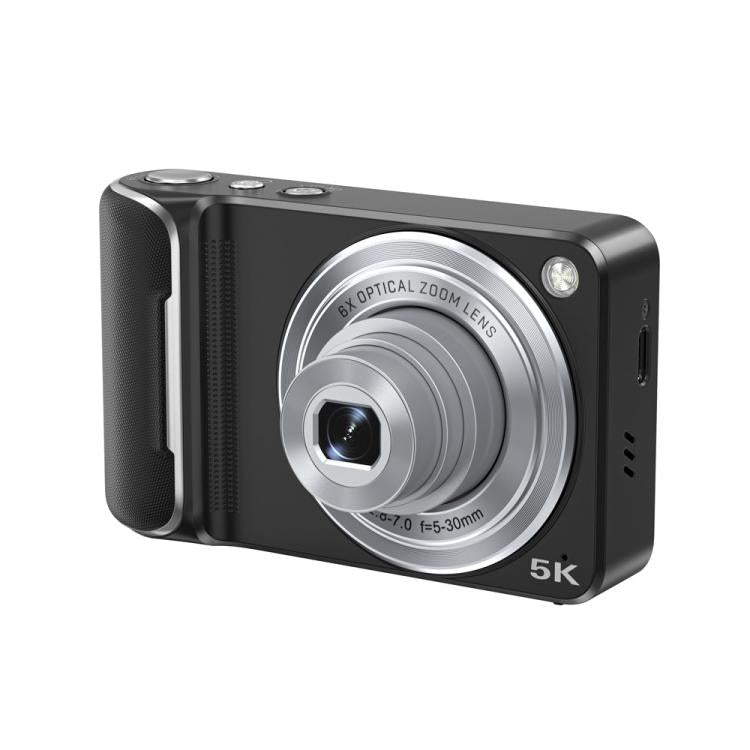 DC309X 6x Optical Zoom Digital Camera With 64MP & 5K Video 2.8-Inch Touch Screen, Front/Rear Dual Lens, EU Plug White, EU Plug Black, US Plug White, US Plug Black, UK Plug White, UK Plug Black
