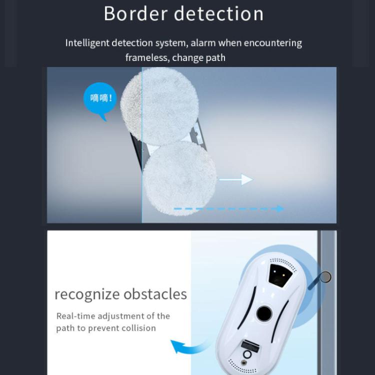 Smart Window Cleaning Robot With Dual Disk Suction Smart Path Planning With Remote Control, EU Plug, US Plug, UK Plug, AU Plug