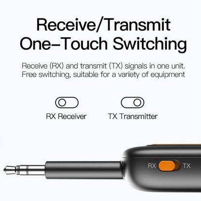 Wireless Bluetooth 5.4 Receiver Transmitter Car AUX Navigation Audio Adapter, Y6