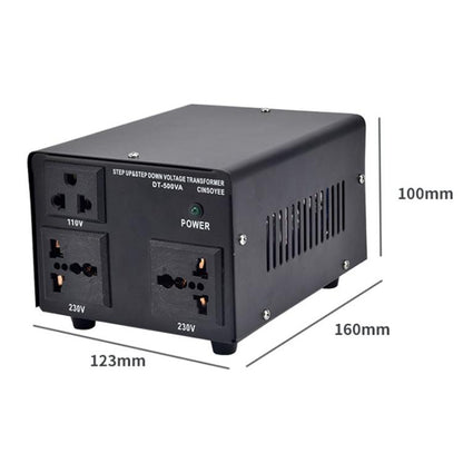 Toroidal Power Transformer Portable Household Power Converter US Plug, DT-500VA, DT-800VA, DT-1000VA, DT-2000VA, DT-3000VA, DT-5000VA