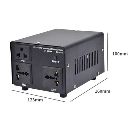 Toroidal Power Transformer Portable Household Power Converter US Plug, DT-500VA, DT-800VA, DT-1000VA, DT-2000VA, DT-3000VA, DT-5000VA