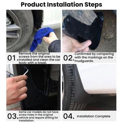 Car Tire Mudguard, For Ford F-150 2021-On