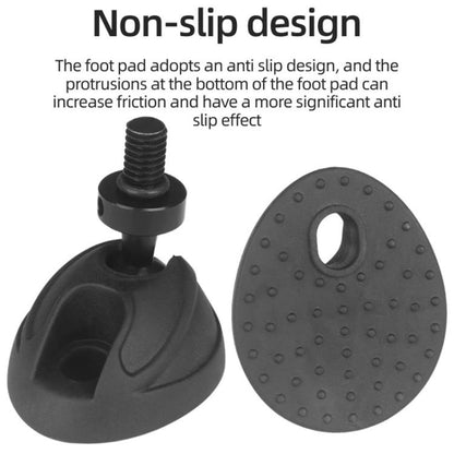 Tripod Non-slip Foot Pad SLR Camera Universal 3/8 inch Screw Monopod Base, GSF60, BEXIN GSF60 3pcs