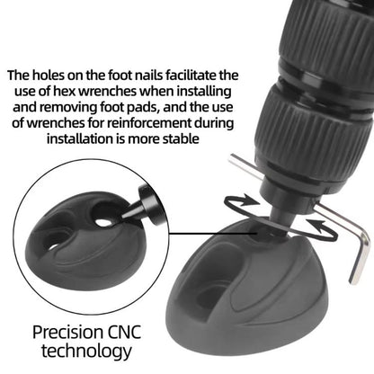 Tripod Non-slip Foot Pad SLR Camera Universal 3/8 inch Screw Monopod Base, GSF60, BEXIN GSF60 3pcs