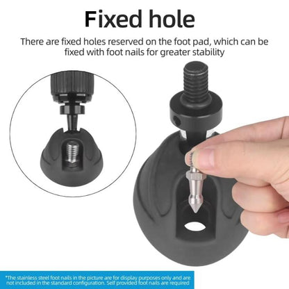 Tripod Non-slip Foot Pad SLR Camera Universal 3/8 inch Screw Monopod Base, GSF60, BEXIN GSF60 3pcs