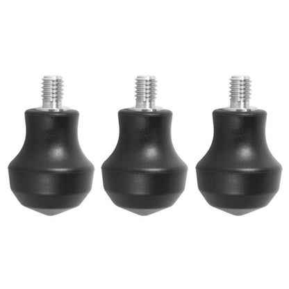 3/8 inch Tripod Monopod Dual Purpose Foot Pad Spike Rubber Anti-slip Stainless Steel Spike, FT-14