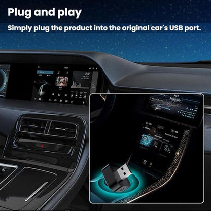 Q1A 2 In 1 Wireless Carplay/AndroidAuto Box Smart Portable In-Car Connectivity Box, Black Color Label, Black White Lable, Silver White Lable, Black Chromatic Car Badge, Silver Chromatic Car Badge, Gold Label Dual-Pocket Translator, Silver Color Lable