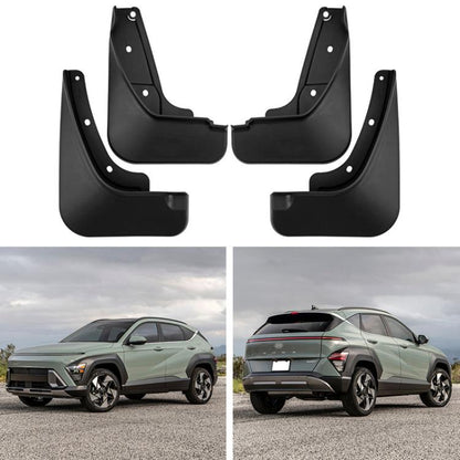 4pcs Car Tire Mudguard, For Hyundai Kona 2023-2025