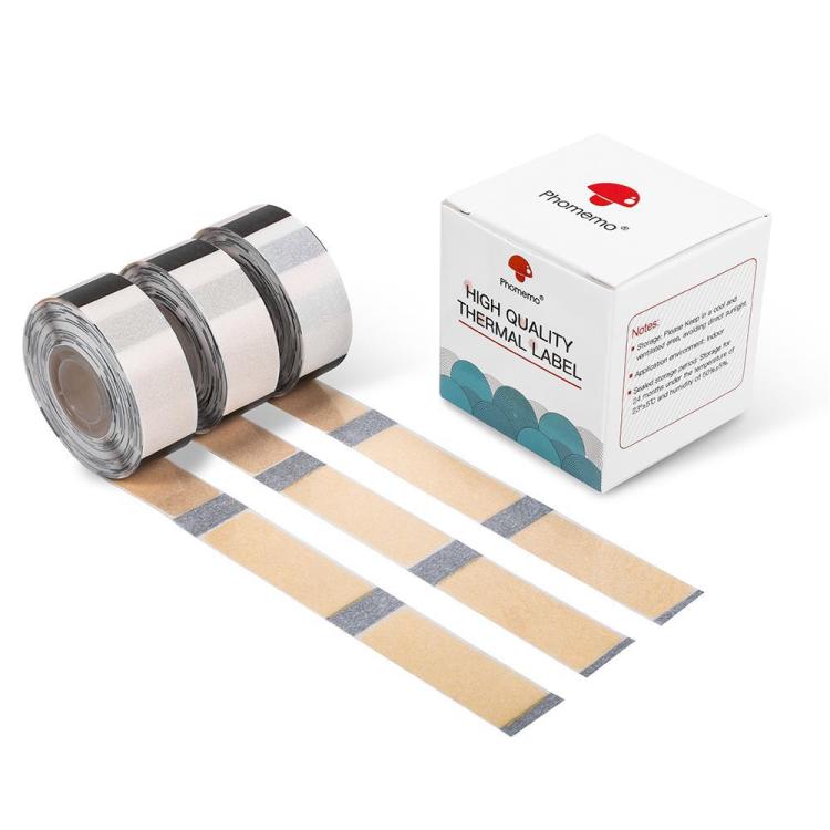 Thermal Self-Adhesive Labels For D30 Printer, Phomemo 6mmx22mm-520pcs White, Phomemo 12mmx22mm-260pcs White, Phomemo 12mmx30mm-210pcs White, Phomemo 12mmx40mm-160pcs White, Phomemo 12mmx50mm-130pcs White, Phomemo 14mmx30mm-230pcs White