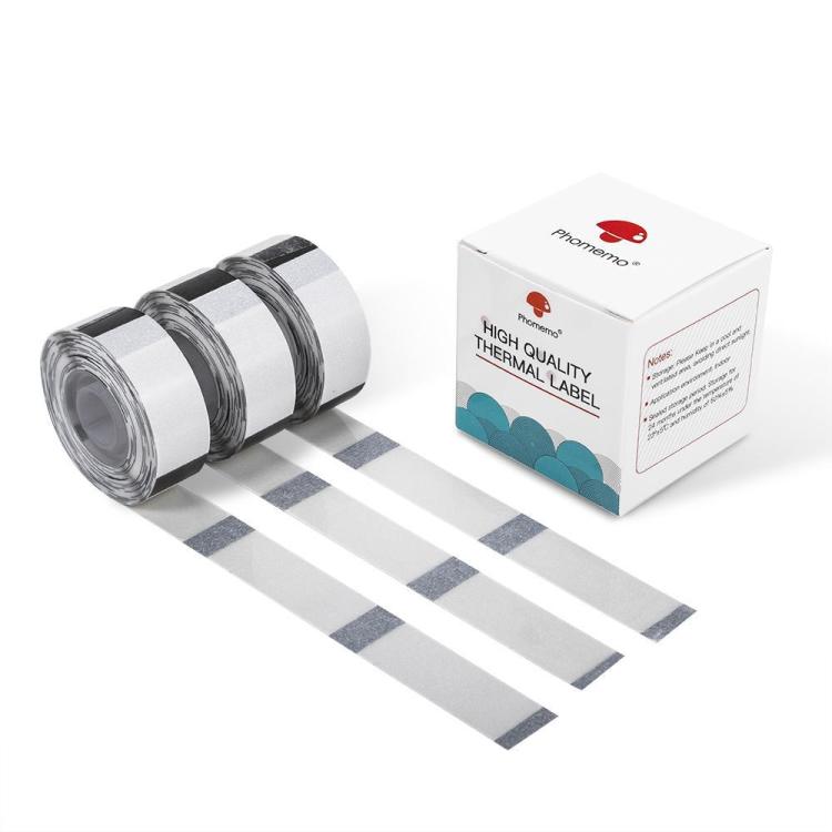 Thermal Self-Adhesive Labels For D30 Printer, Phomemo 6mmx22mm-520pcs White, Phomemo 12mmx22mm-260pcs White, Phomemo 12mmx30mm-210pcs White, Phomemo 12mmx40mm-160pcs White, Phomemo 12mmx50mm-130pcs White, Phomemo 14mmx30mm-230pcs White