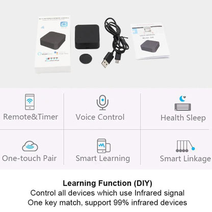 S06 Home Tuya Intelligent Infrared Controller One Key Control Air Conditioner TV Set Top Box Remote Control, S06