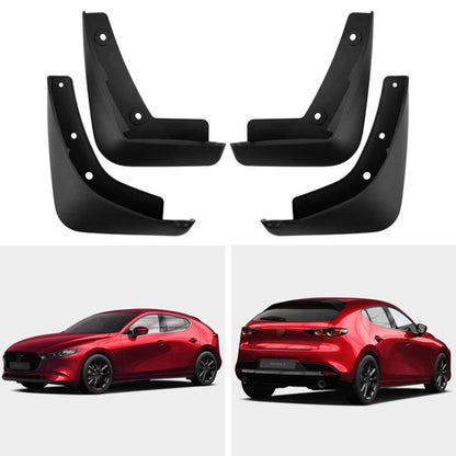 4pcs Car Tire Mudguard, For Mazda 3 / Axela Hatchback 2020-2025