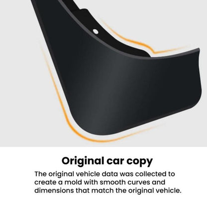 4pcs Front Rear Car Tire Mudguards, For MG HS 2025