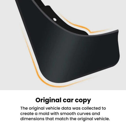 4pcs Car Tire Mudguard, For Mercedes-Benz Viano / Vito 2012-2015