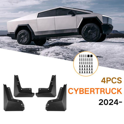 4pcs Car Tire Mudguard, For Tesla Cybertruck 2024