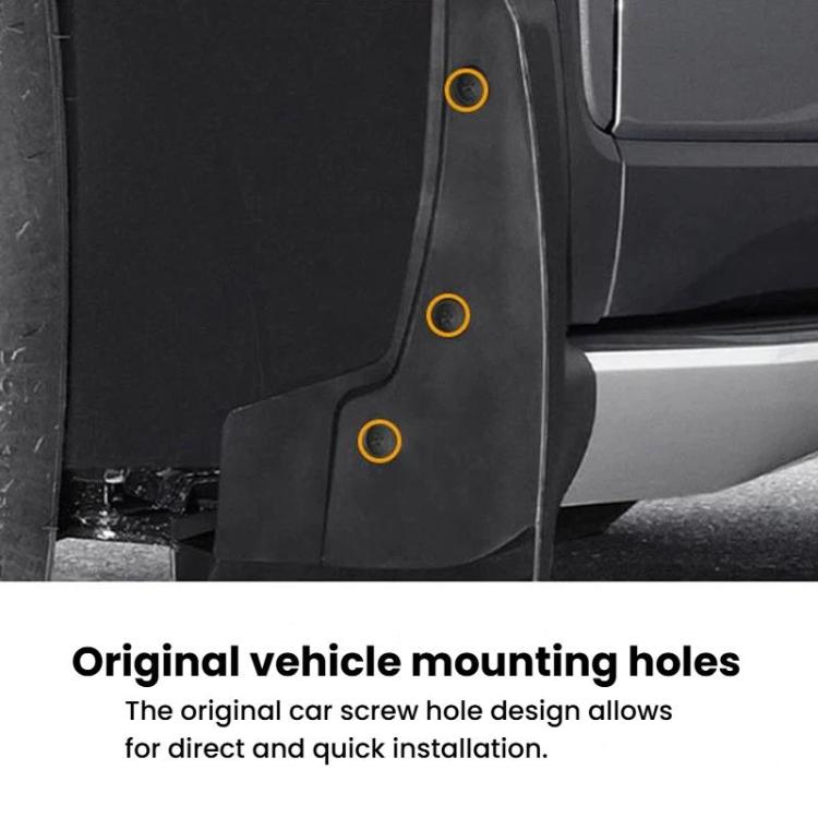 4pcs Car Tire Mudguard, For BYD Dolphin Active 2021-2025