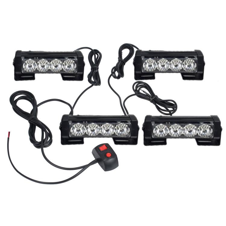 Car Modification High-brightness Flashing Warning Lights, One For Two 4 Light, One For Two 6 Light, One For Four 4 Light