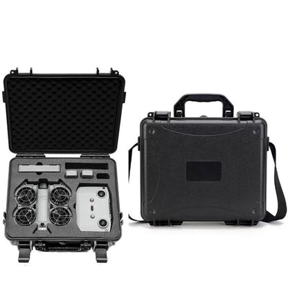 For DJI Neo 2 Drone Explosion-Proof Case Waterproof Storage Box, Without Shoulder Strap, With Shoulder Strap