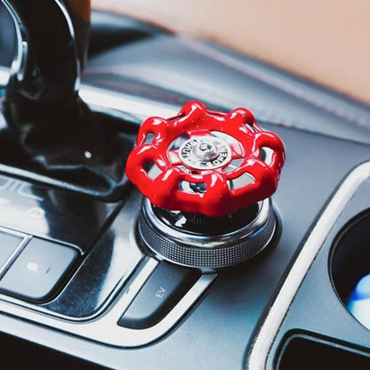 AK-52 2pcs Car Central Control Knob Sticker One-Click Start Interior Decoration Sticker