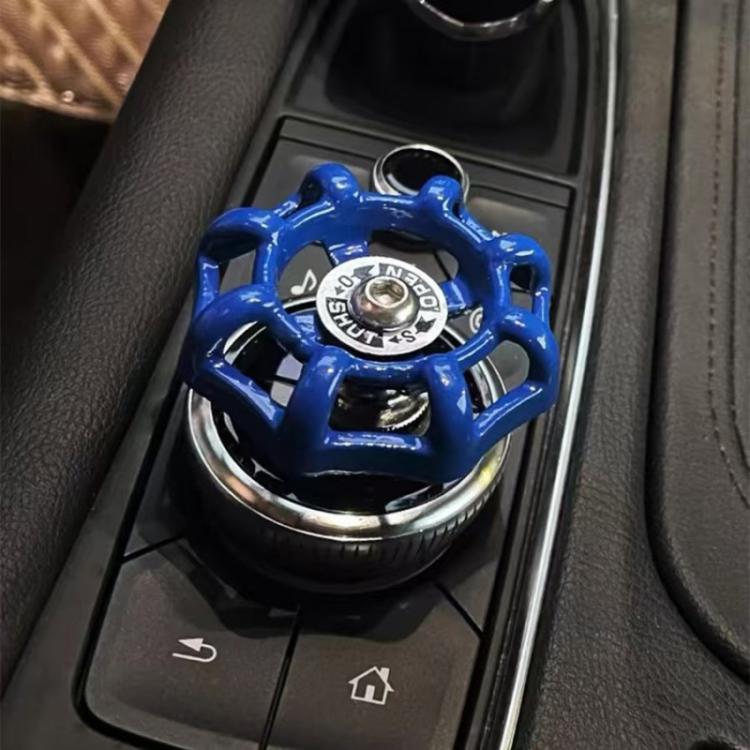 AK-52 2pcs Car Central Control Knob Sticker One-Click Start Interior Decoration Sticker