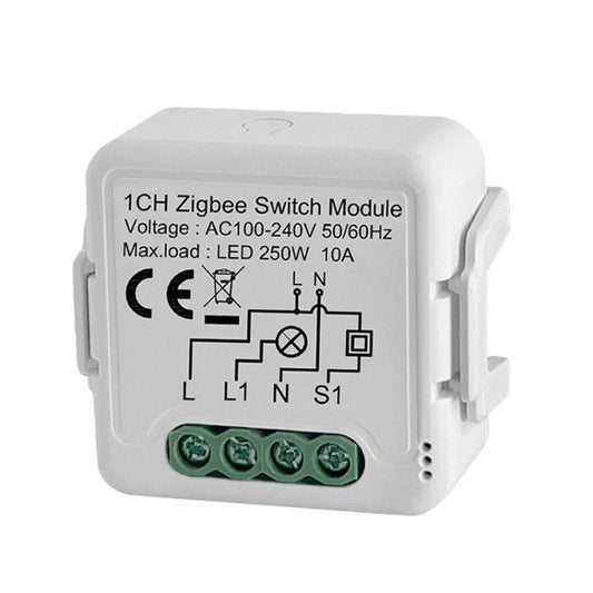 Smart On/Off Switch Voice Remote Control Remodeling Smart Switch Module, ZigBee3.0 Neutral Live Wire 1CH, ZigBee3.0 Neutral Live Wire 2CH, ZigBee3.0 Neutral Live Wire 3CH, ZigBee3.0 Neutral Live Wire 4CH, ZigBee3.0 Single Live Wire 1CH
