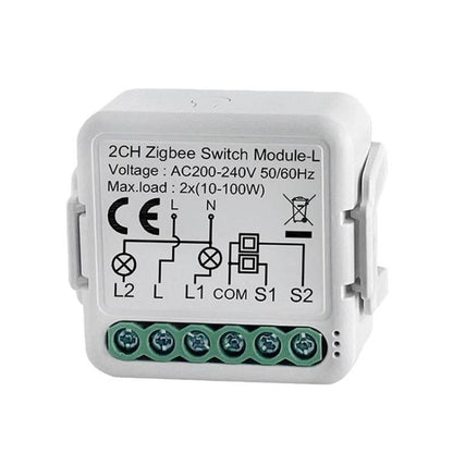 Smart On/Off Switch Voice Remote Control Remodeling Smart Switch Module, ZigBee3.0 Neutral Live Wire 1CH, ZigBee3.0 Neutral Live Wire 2CH, ZigBee3.0 Neutral Live Wire 3CH, ZigBee3.0 Neutral Live Wire 4CH, ZigBee3.0 Single Live Wire 1CH