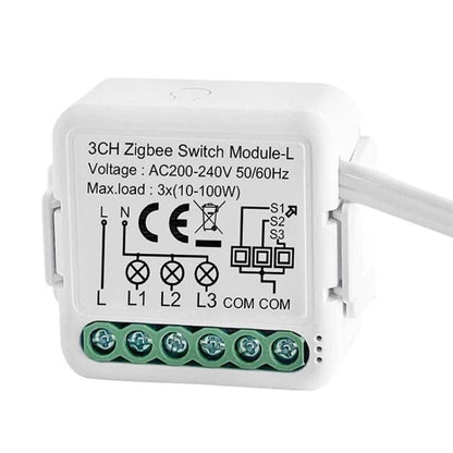 Smart On/Off Switch Voice Remote Control Remodeling Smart Switch Module, ZigBee3.0 Neutral Live Wire 1CH, ZigBee3.0 Neutral Live Wire 2CH, ZigBee3.0 Neutral Live Wire 3CH, ZigBee3.0 Neutral Live Wire 4CH, ZigBee3.0 Single Live Wire 1CH