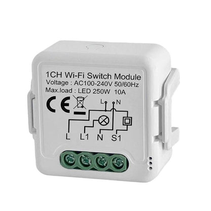 Smart On/Off Switch Voice Remote Control Remodeling Smart Switch Module, ZigBee3.0 Neutral Live Wire 1CH, ZigBee3.0 Neutral Live Wire 2CH, ZigBee3.0 Neutral Live Wire 3CH, ZigBee3.0 Neutral Live Wire 4CH, ZigBee3.0 Single Live Wire 1CH