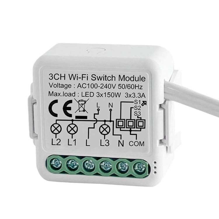 Smart On/Off Switch Voice Remote Control Remodeling Smart Switch Module, ZigBee3.0 Neutral Live Wire 1CH, ZigBee3.0 Neutral Live Wire 2CH, ZigBee3.0 Neutral Live Wire 3CH, ZigBee3.0 Neutral Live Wire 4CH, ZigBee3.0 Single Live Wire 1CH