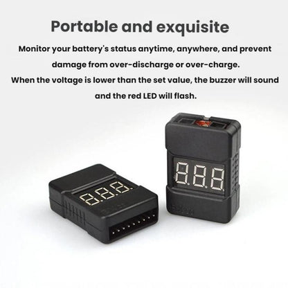 Battery Level Indicator Low Voltage Alarm
