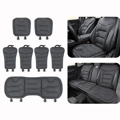Car Seat Cushion Thickened Non-Slip Front Rear Seat Cushions, Front Seat Cushion Black, Front Seat Cushion Brown, Front Seat Cushion Red, Back Cushion Black, Back Cushion Brown, Back Cushion Red, Rear Seat Cushion Black, Rear Seat Cushion Brown
