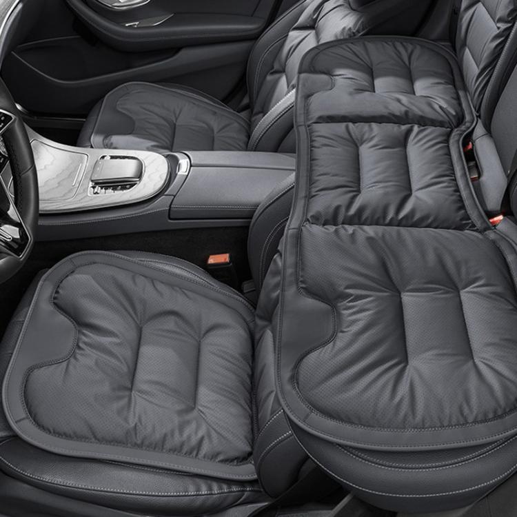 Car Seat Cushion Thickened Non-Slip Front Rear Seat Cushions, Front Seat Cushion Black, Front Seat Cushion Brown, Front Seat Cushion Red, Back Cushion Black, Back Cushion Brown, Back Cushion Red, Rear Seat Cushion Black, Rear Seat Cushion Brown