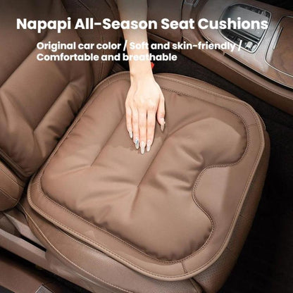 Car Seat Cushion Thickened Non-Slip Front Rear Seat Cushions, Front Seat Cushion Black, Front Seat Cushion Brown, Front Seat Cushion Red, Back Cushion Black, Back Cushion Brown, Back Cushion Red, Rear Seat Cushion Black, Rear Seat Cushion Brown
