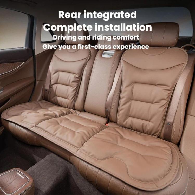 Car Seat Cushion Thickened Non-Slip Front Rear Seat Cushions, Front Seat Cushion Black, Front Seat Cushion Brown, Front Seat Cushion Red, Back Cushion Black, Back Cushion Brown, Back Cushion Red, Rear Seat Cushion Black, Rear Seat Cushion Brown