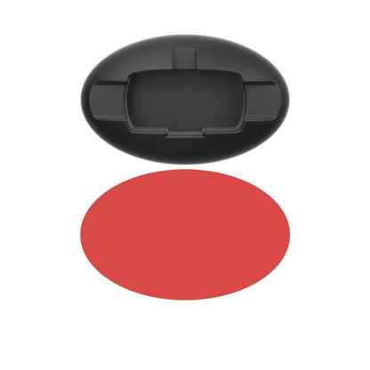 For Insta360 X4 Air/X3 aMagisn Silicone Mount Holder Base Car Dashboard & Desk Stand, Without Double-sided Tape, With Double-sided Tape