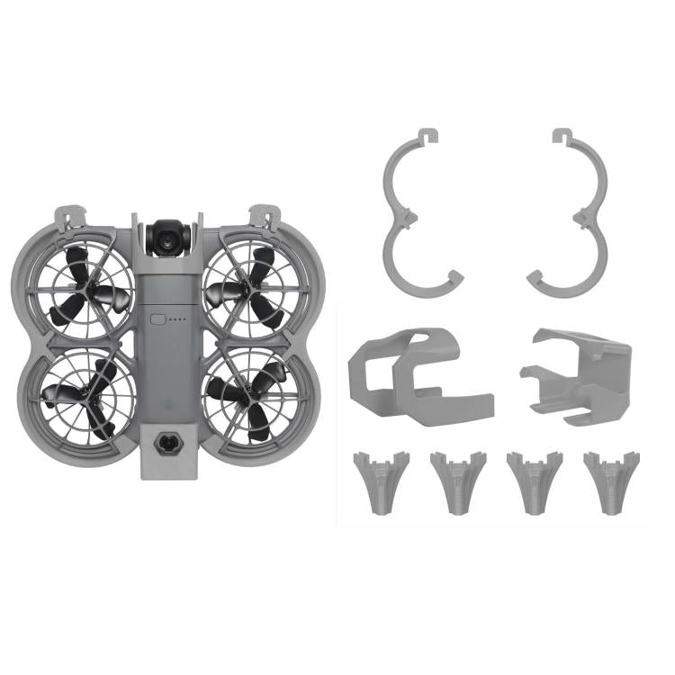 For DJI Neo 2 Drone Propeller Guards Kit Anti-Collision Rings Durable Safety Accessories, No Video Transmission Orange, No Video Transmission Gray, No Video Transmission Black, Support Video Add-Ons Orange, Support Video Add-Ons Gray...