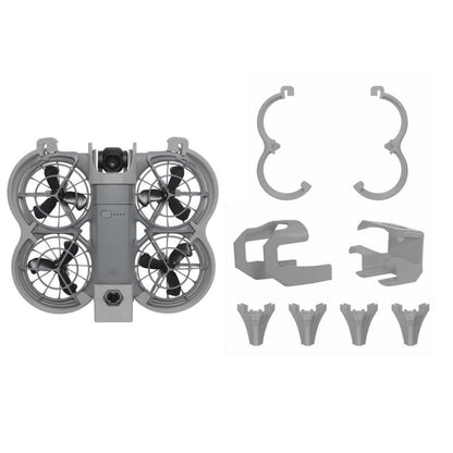 For DJI Neo 2 Drone Propeller Guards Kit Anti-Collision Rings Durable Safety Accessories, No Video Transmission Orange, No Video Transmission Gray, No Video Transmission Black, Support Video Add-Ons Orange, Support Video Add-Ons Gray...