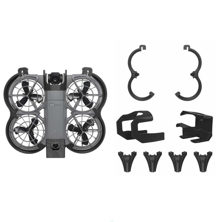For DJI Neo 2 Drone Propeller Guards Kit Anti-Collision Rings Durable Safety Accessories, No Video Transmission Orange, No Video Transmission Gray, No Video Transmission Black, Support Video Add-Ons Orange, Support Video Add-Ons Gray...