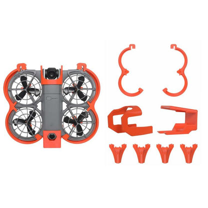 For DJI Neo 2 Drone Propeller Guards Kit Anti-Collision Rings Durable Safety Accessories, No Video Transmission Orange, No Video Transmission Gray, No Video Transmission Black, Support Video Add-Ons Orange, Support Video Add-Ons Gray...