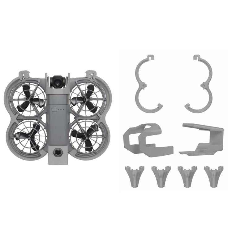 For DJI Neo 2 Drone Propeller Guards Kit Anti-Collision Rings Durable Safety Accessories, No Video Transmission Orange, No Video Transmission Gray, No Video Transmission Black, Support Video Add-Ons Orange, Support Video Add-Ons Gray...
