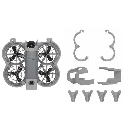 For DJI Neo 2 Drone Propeller Guards Kit Anti-Collision Rings Durable Safety Accessories, No Video Transmission Orange, No Video Transmission Gray, No Video Transmission Black, Support Video Add-Ons Orange, Support Video Add-Ons Gray...