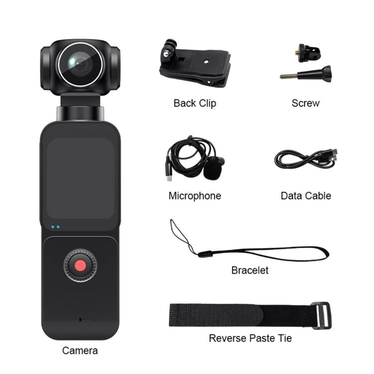 HD 5K Sports Camera Outdoor Handheld Digital Camera, Touch Screen