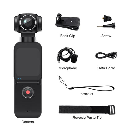 HD 5K Sports Camera Outdoor Handheld Digital Camera, Touch Screen