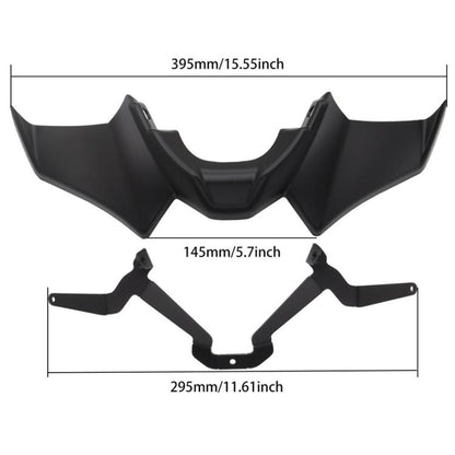 For Yamaha MT-07 2021-2023 MO-TF015 Motorcycle Fairing Lower Cowl Wind Deflector Front Spoiler
